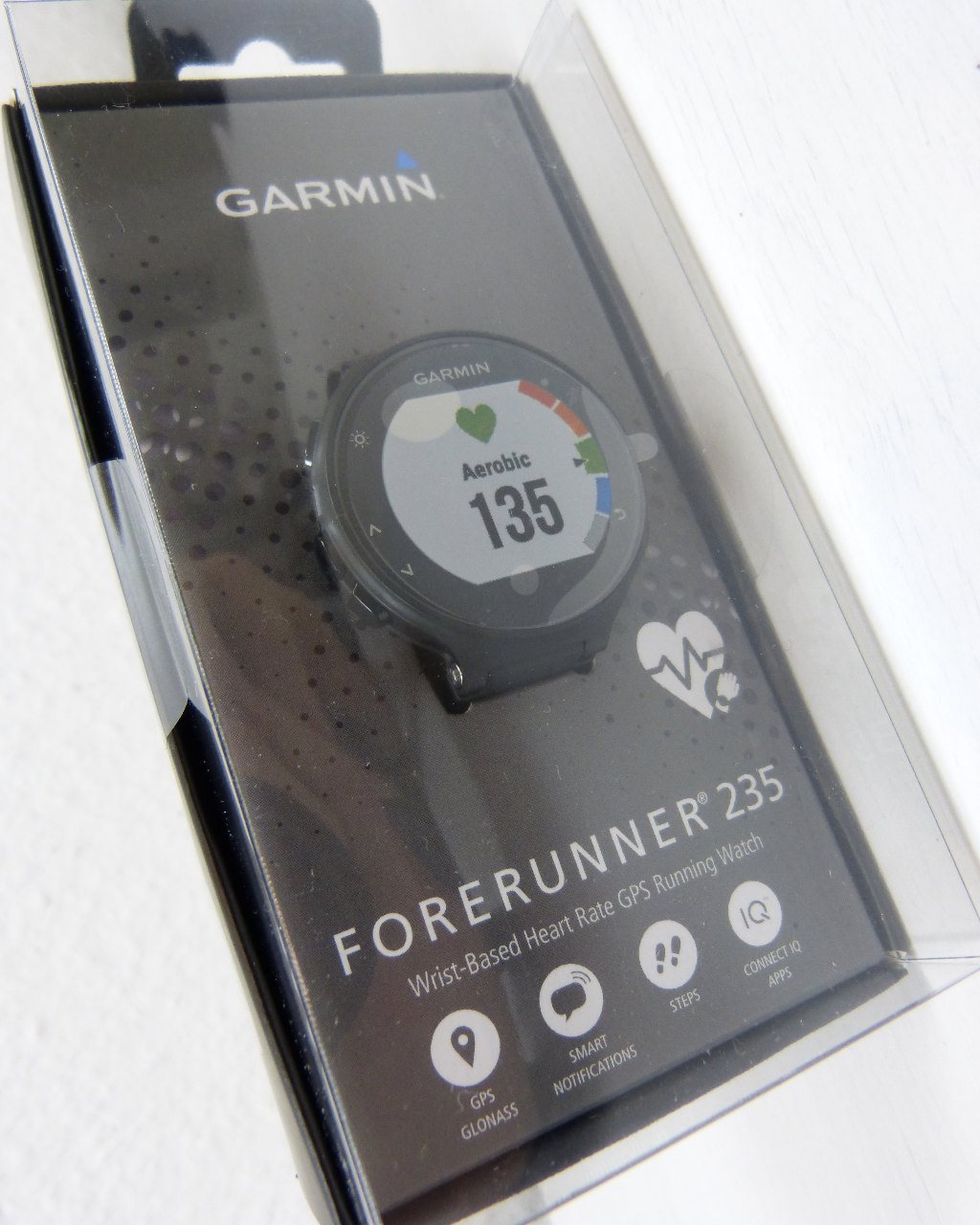unboxing garmin forerunner 235