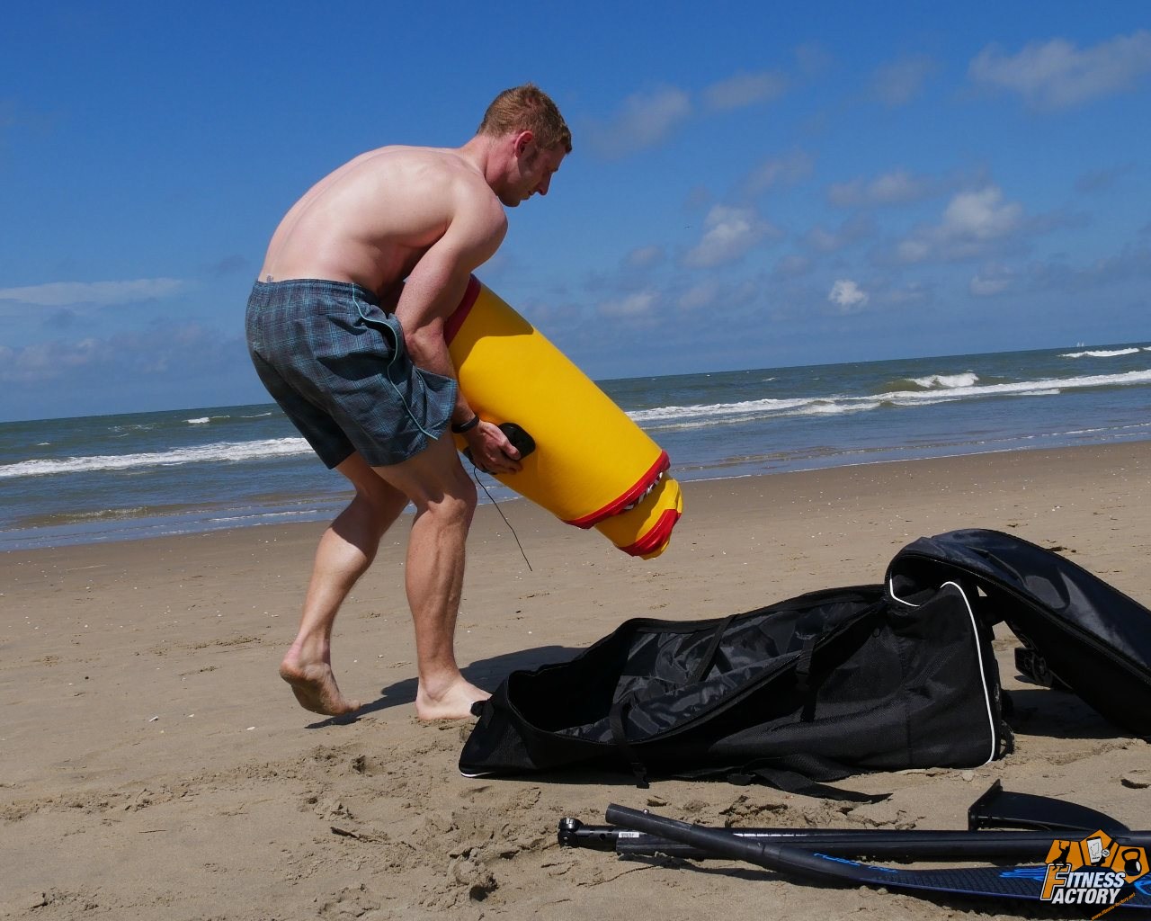 Anleitung Stand Up Paddling Board (iSUP) aufpumpen