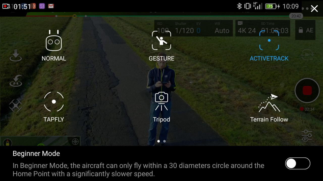 Active Track Dji Point Of Interest Mode Dji Mini Mavic Pro
