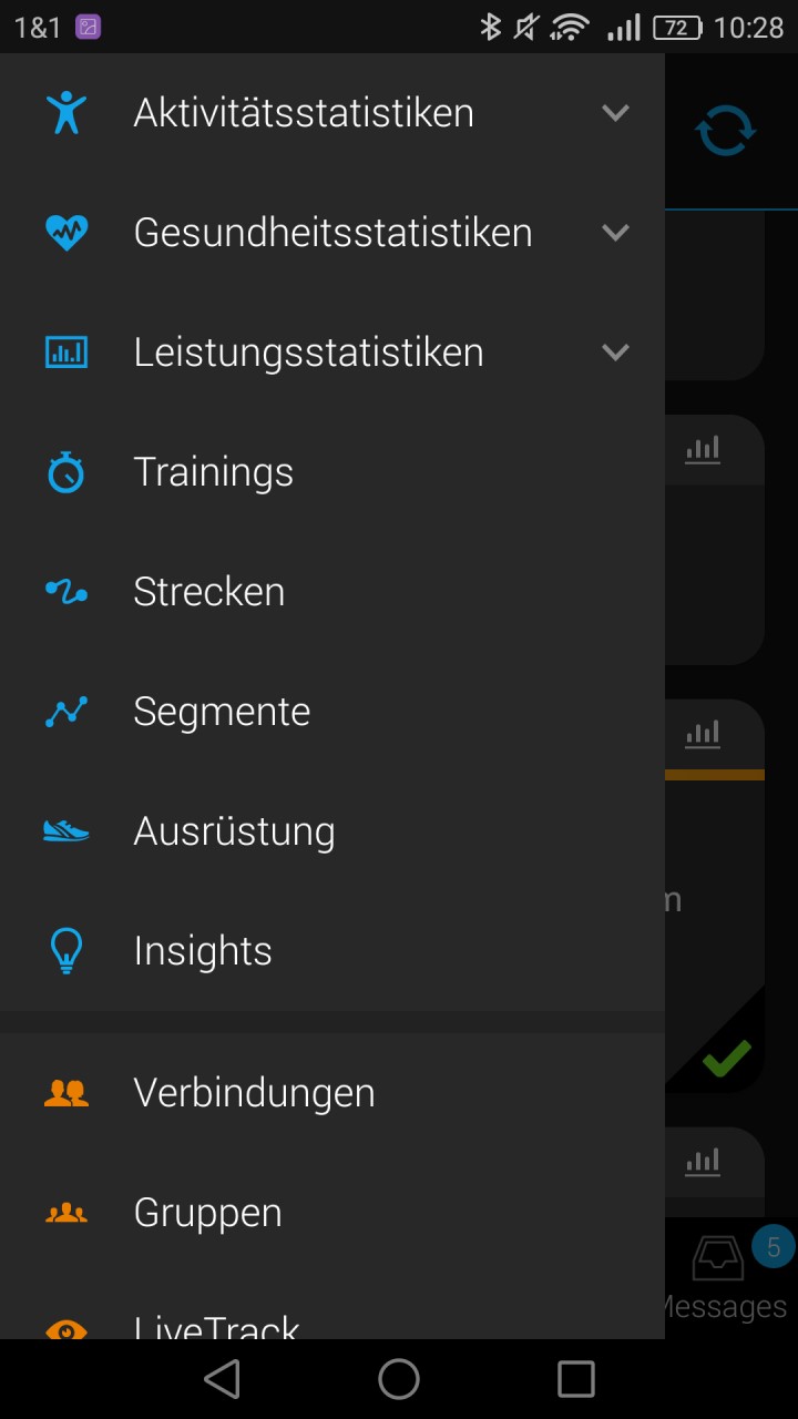 garmin connect ohne uhr nutzen