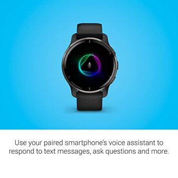 Garmin Venu 2 Plus – GPS-Fitness-Smartwatch mit Bluetooth Telefonie und Sprachassistenz. Ultrascharfes 1,3“ AMOLED-Touchdisplay, Fitnessfunktionen, über 25 Sport-Apps, Garmin Music und Garmin Pay - 4