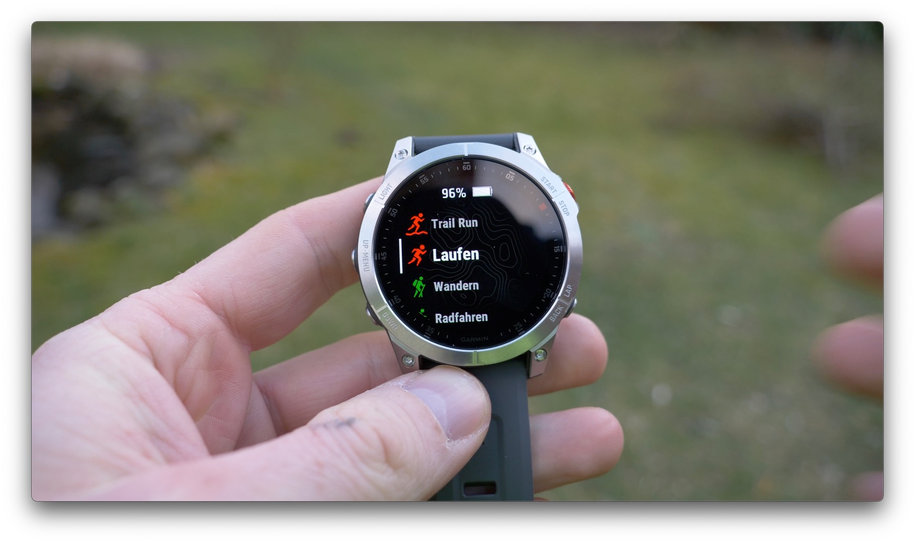 Garmin Fenix S6 Sapphire Đồng Hồ Thông Minh Garmin Fenix 6S Chính